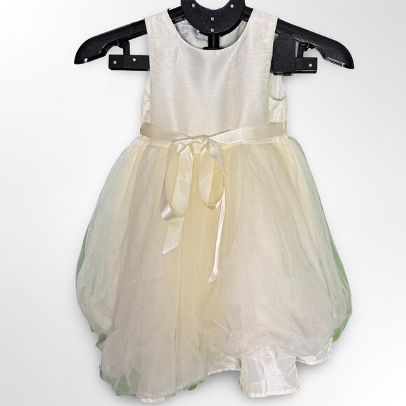 Pippa & Julie Shantung Flower Girl Dress - Size 3T - Picture 11 of 13